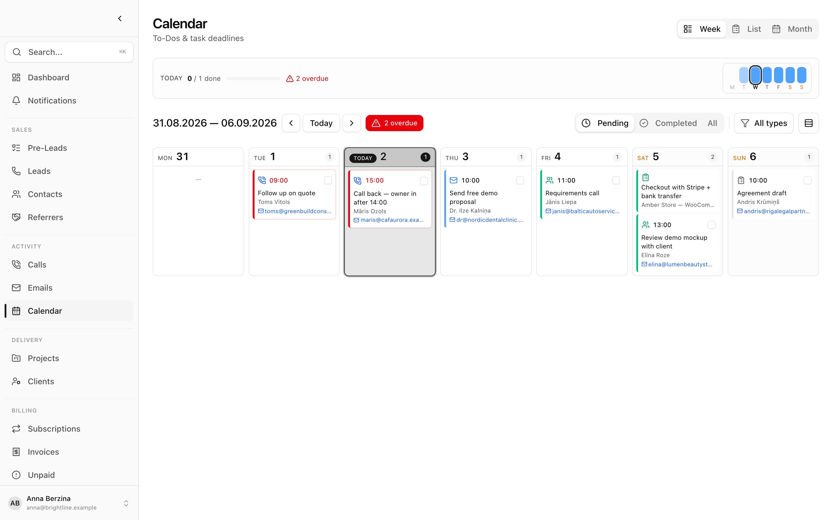 Web Studio CRM thumbnail 4