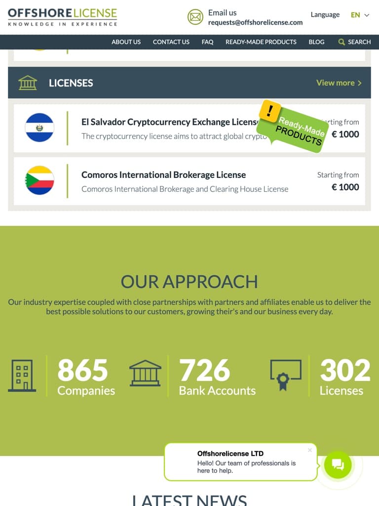Offshore License thumbnail 2